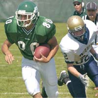 Hudson Valley Football vs. Navy Prep, September 6, 2003