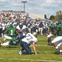 Hudson Valley Football vs. Navy Prep, September 6, 2003